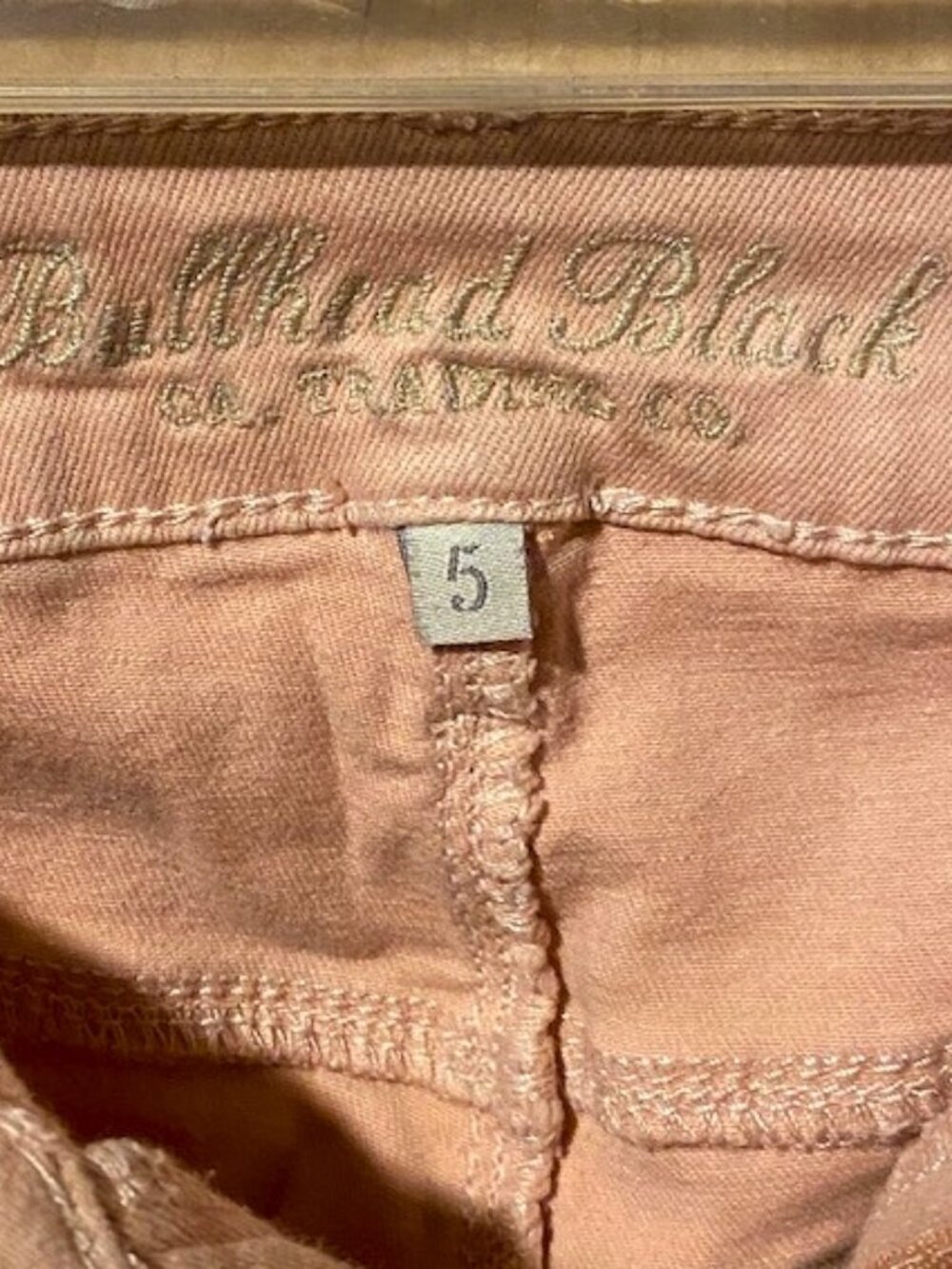 NWOT Bullhead Black Glitter Pink Jeans Sz 5